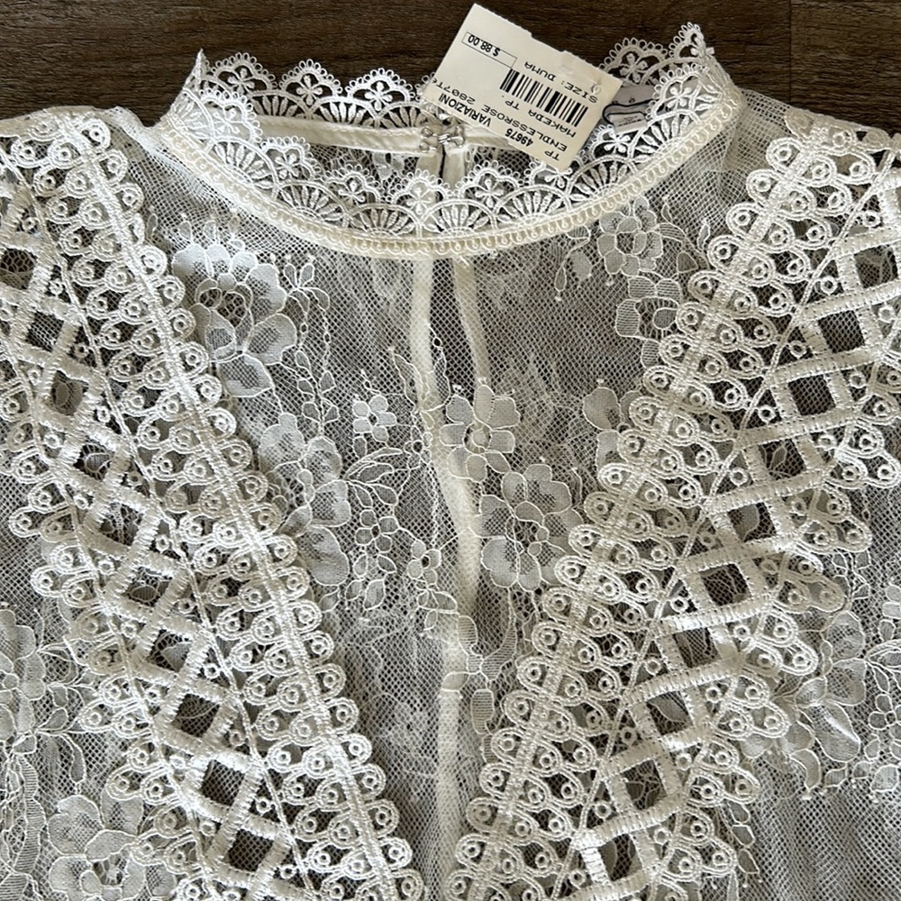 ENDLESS ROSE LACE BLOUSE - Picture 5 of 8